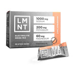 LMNT Grapefruit Salt Electrolyte Mix - 30 Sticks box and packet showing sodium, potassium, and magnesium content