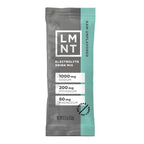 LMNT Single Stick electrolyte drink mix in raw unflavored form with sodium, potassium, magnesium content and no sugar.