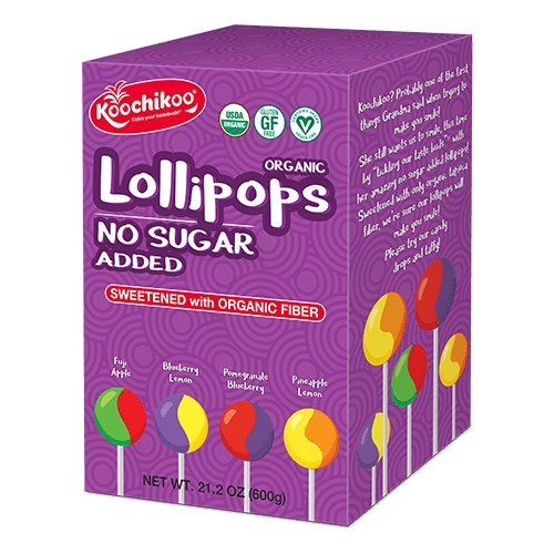Lollipops - No Sugar Added - 100 Pack - Yo Keto