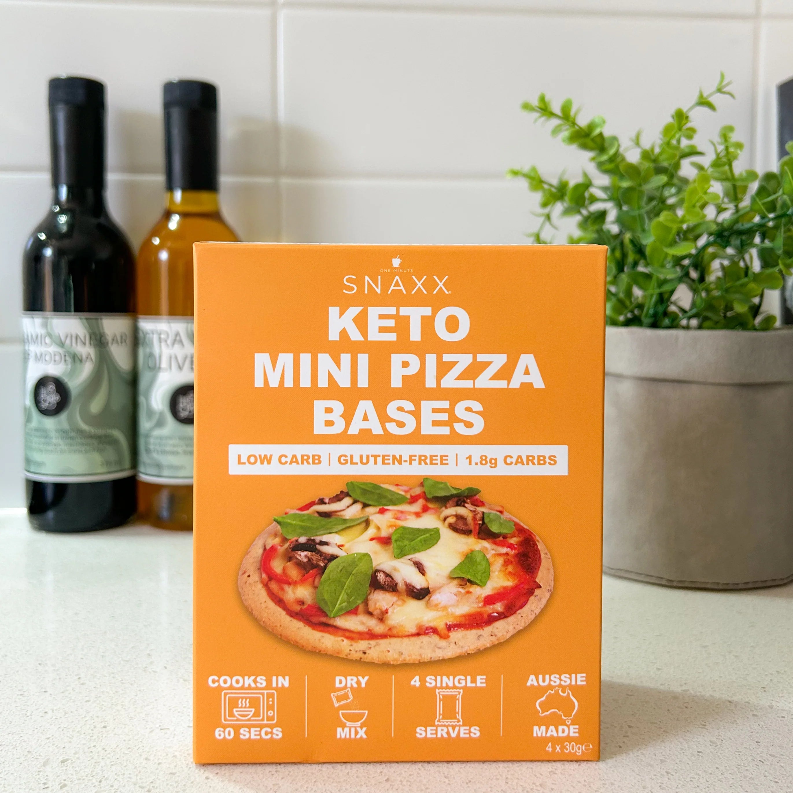 Mini Pizza Base Mix - 4 Pack - Yo Keto