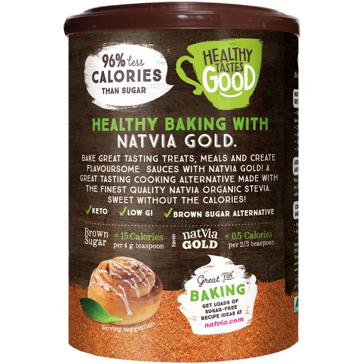 Natvia Gold Brown Sugar Replacement - Yo Keto
