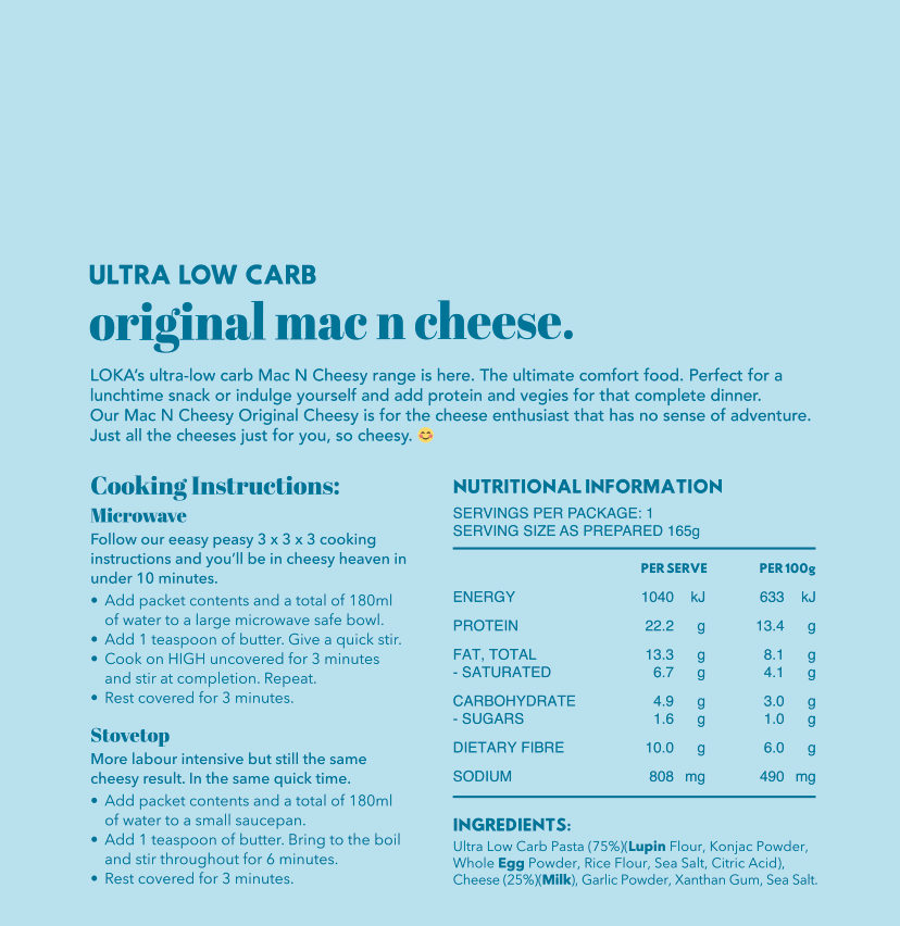 Original Mac n Cheese - Yo Keto
