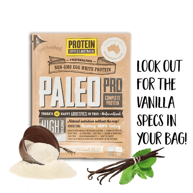 Paleo Pro Vanilla Bean Egg White Protein - 900g - Yo Keto