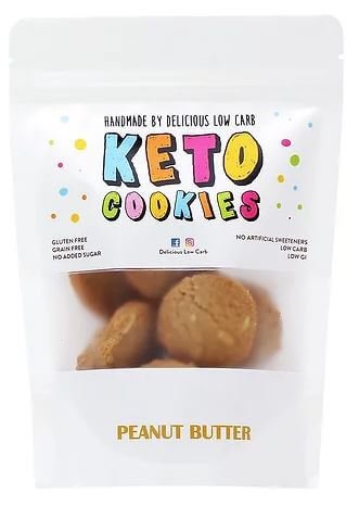 Peanut Butter Keto Cookies - 5 Pack - Yo Keto