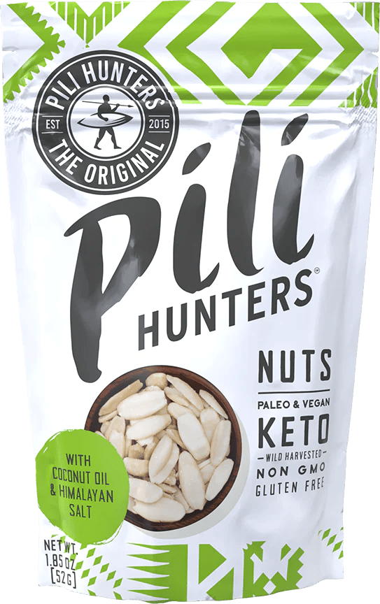 Pili Nuts With Coconut Oil & Himalayan Salt - 52g - Yo Keto