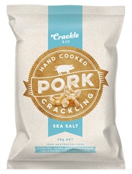 Pork Crackling - Sea Salt-Crackle-Yo Keto