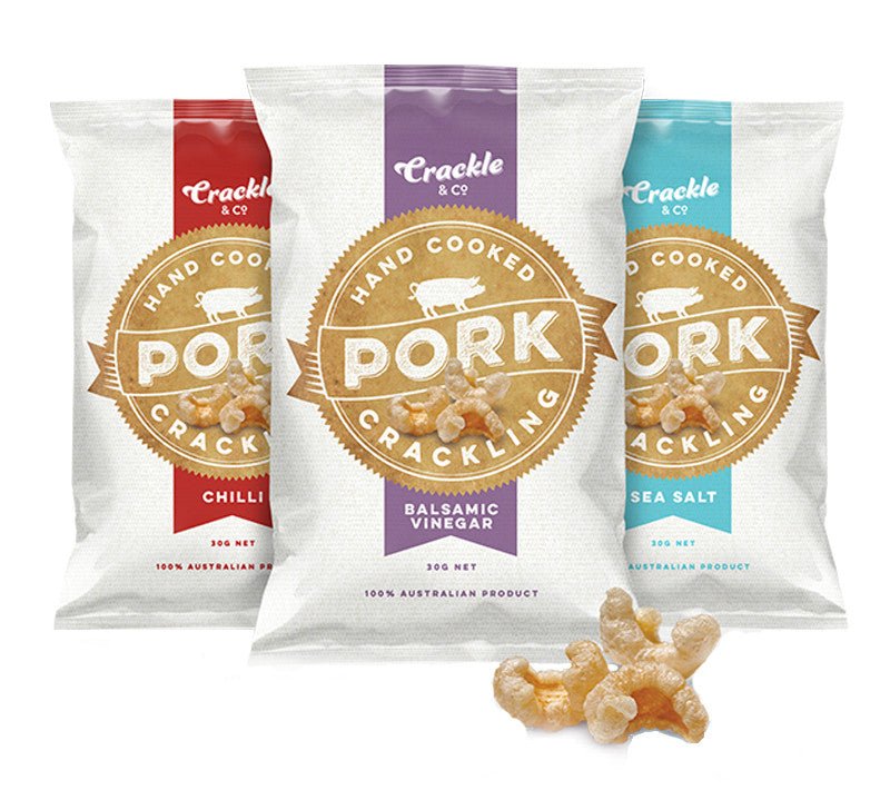 Pork Crackling Variety 3 Pack - Yo Keto