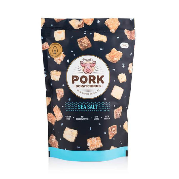 carbs in pork crackling