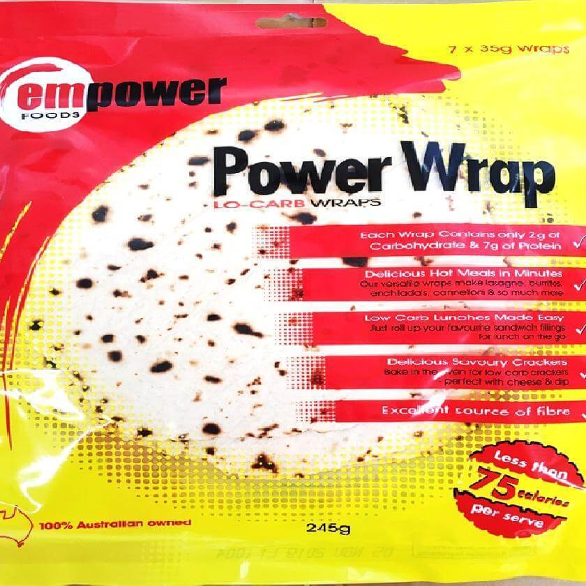 Power Wraps - Low Carb Wraps-Wraps-Yo Keto