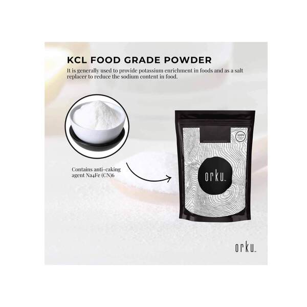 Pure Potassium Chloride Powder - 100g - Yo Keto