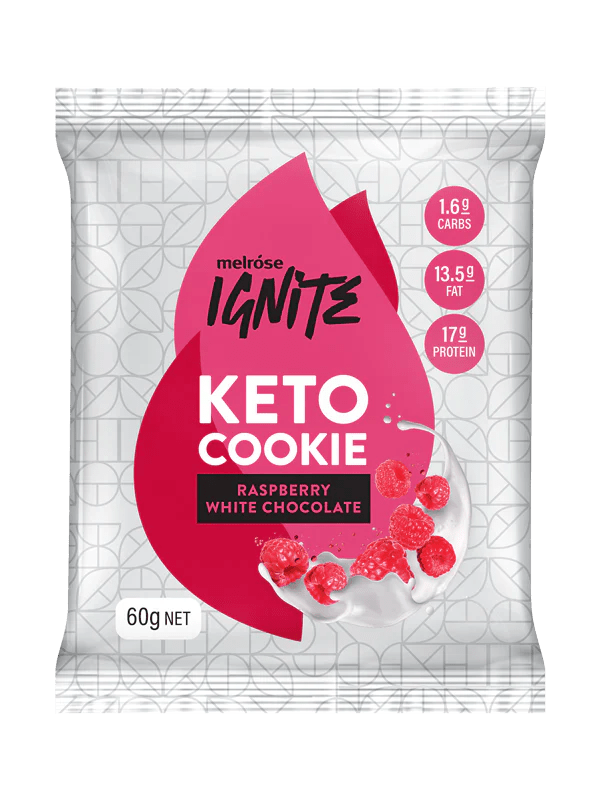 Raspberry White Chocolate Keto Cookie - Yo Keto