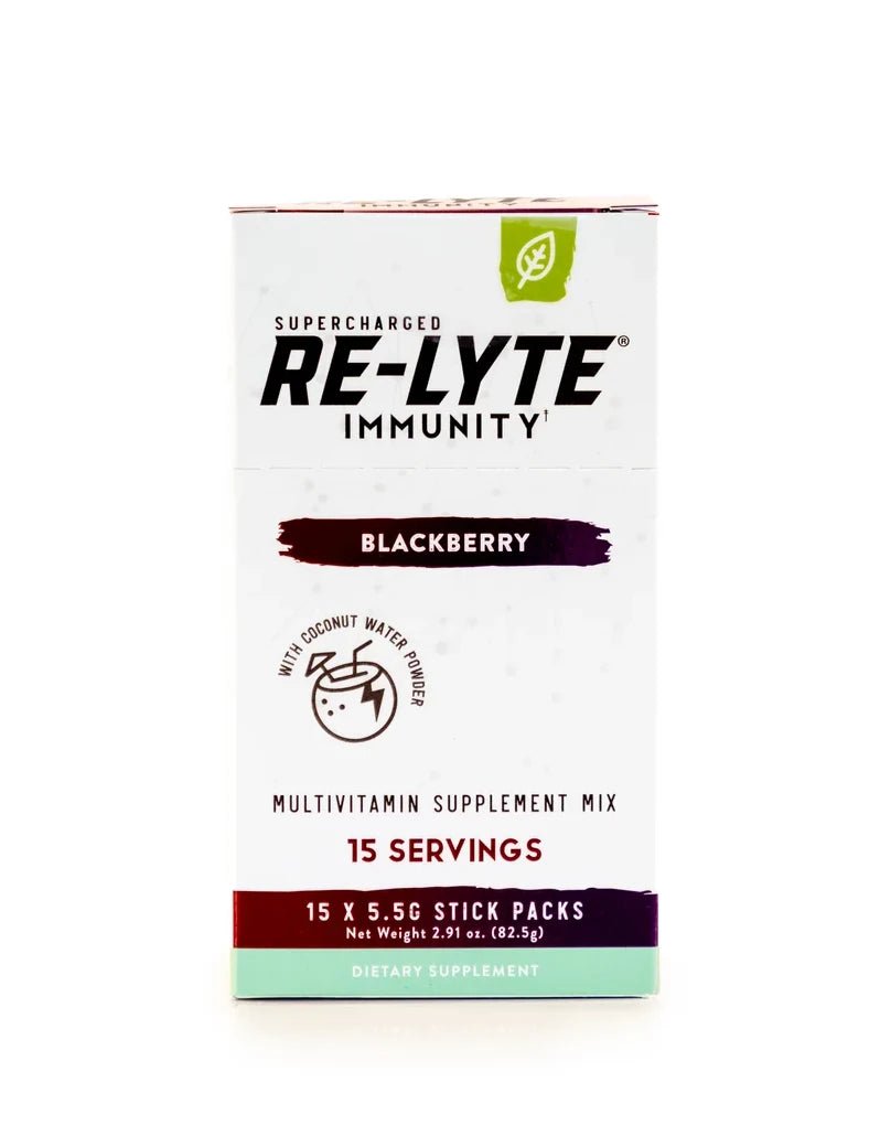 Re-Lyte Immunity - Blackberry - Stick Packs x 15 - Yo Keto