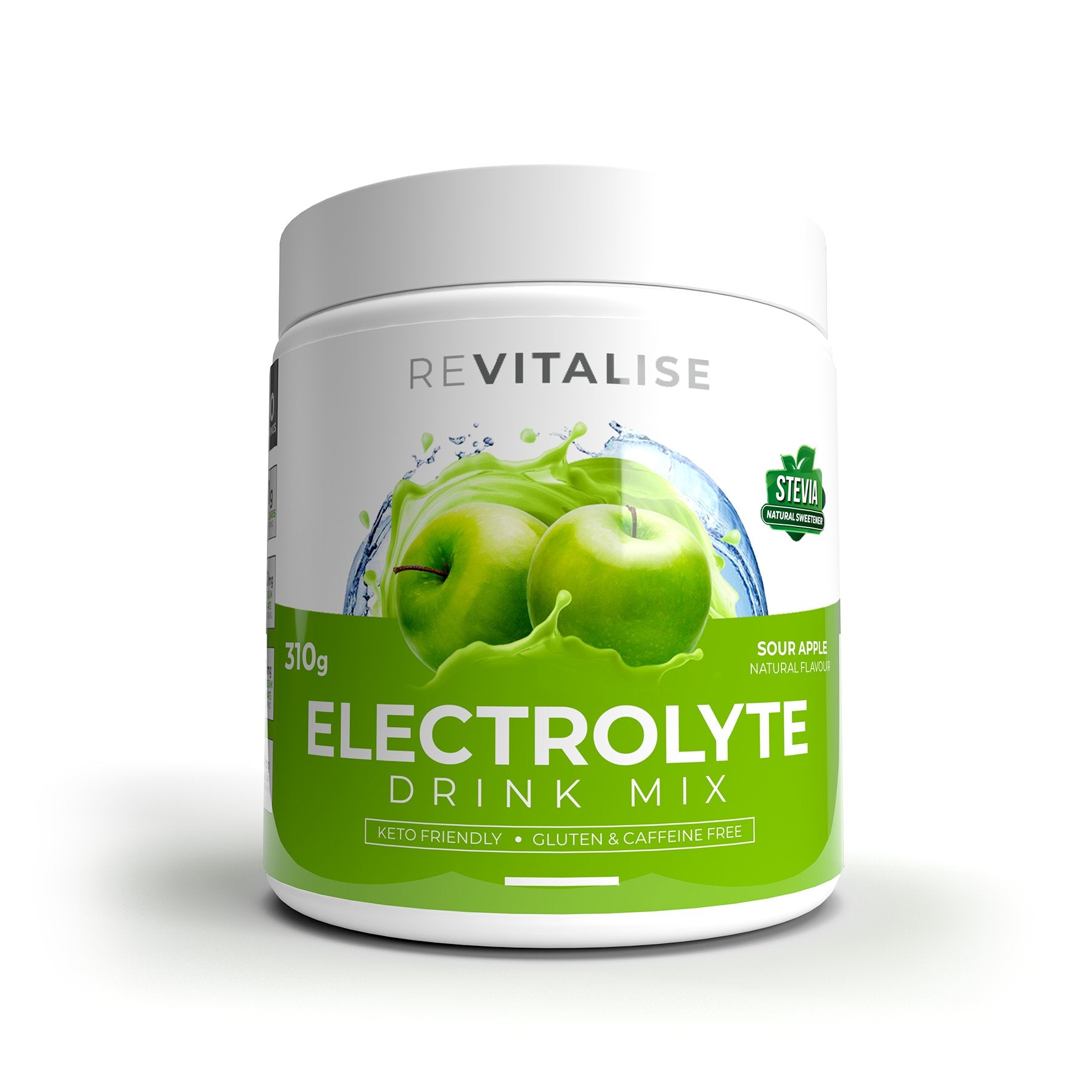 ReVitalise Electrolyte Drink - Sour Apple - 90 Serves - Yo Keto
