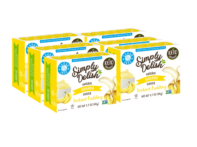 Buy Simply Delish Sugar Free Low Carb Keto Pudding Variety Pack Online