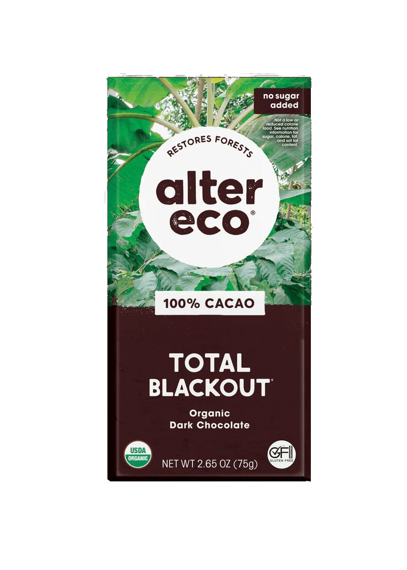 Total Blackout - 100% Cacao Dark Chocolate - Yo Keto