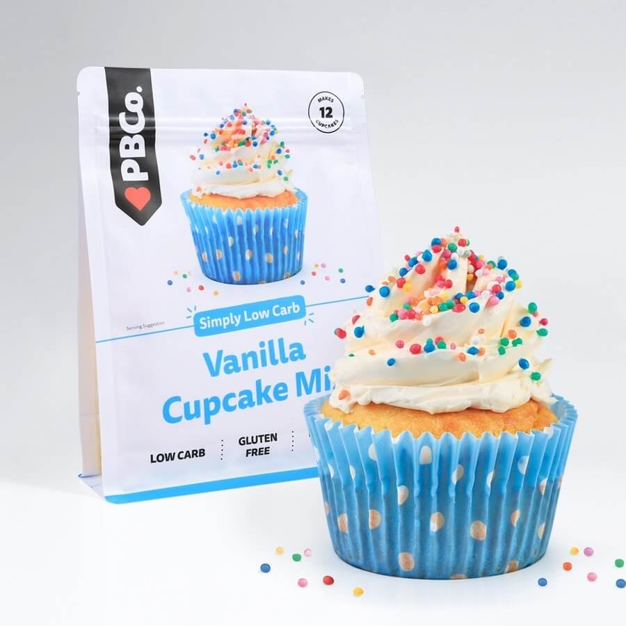 Vanilla Cupcake Mix-Cake Mix-Yo Keto