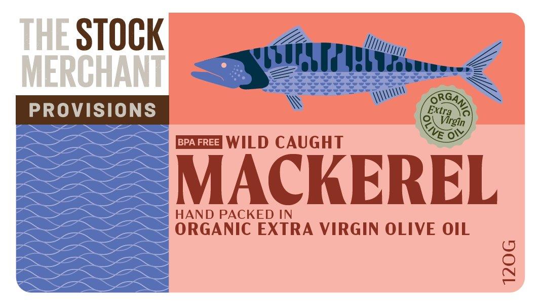 Wild Caught Mackerel in Extra Virgin Olive Oil - Yo Keto
